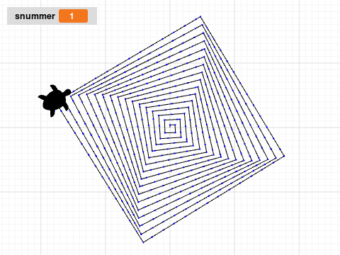 spiral - subdivide length block