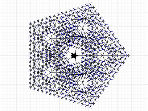 cross fractal