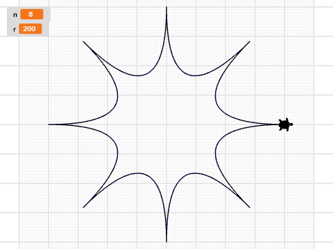 Quadratic Bézier curves