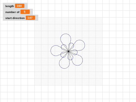 random petal generator