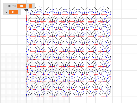 FIRST DRAFT TURTLE STITCH