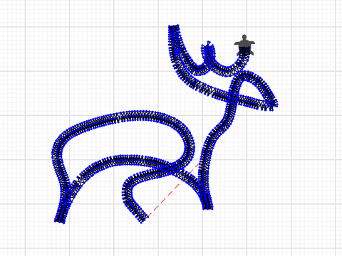 fingerStitching_deer