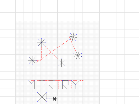 Turttle stitch holiday 