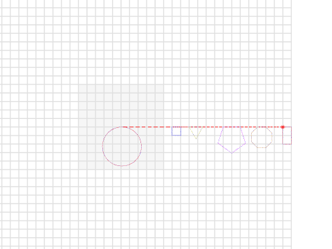 Red Circle Blue Square