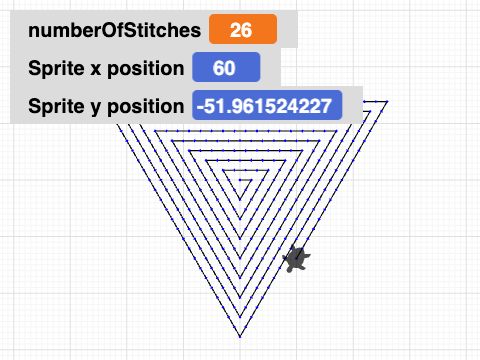 Triangle Spiral Example