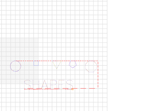 Red Circle Blue Square