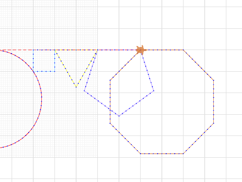 Red Circle Blue Square_JC