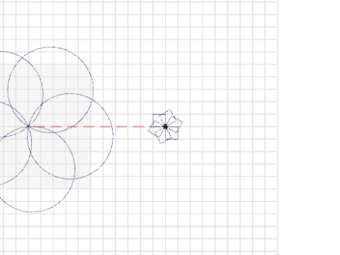 custom blocks SA flower and pinwheel
