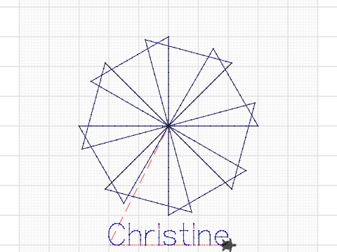 Mønster med signatur