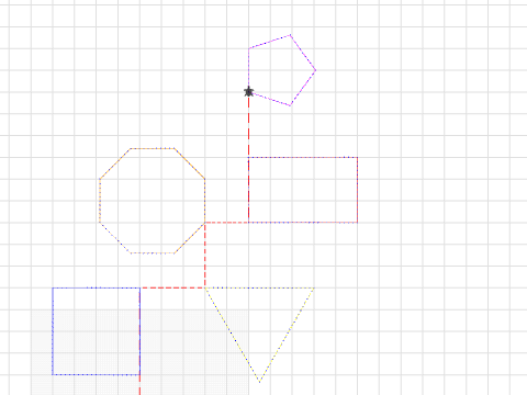 Red Circle Blue Square AD