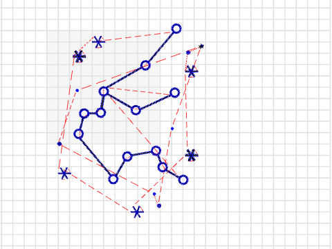 Kreise und Verbindungen