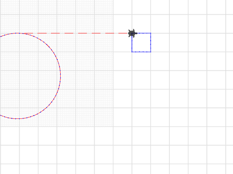 Red Circle Blue Square