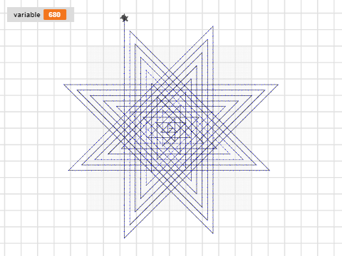 #6 Using variables to make spirals JB