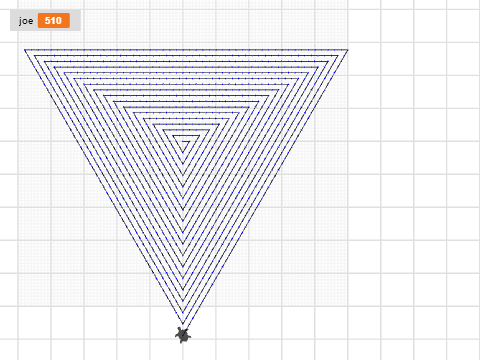 #6 Using variables to make spirals LW