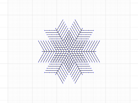 Making a Snowflake With Branches