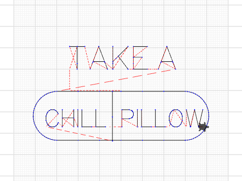Take A Chill Pillow Design 1