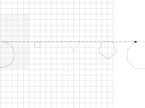 red circle blue square vg