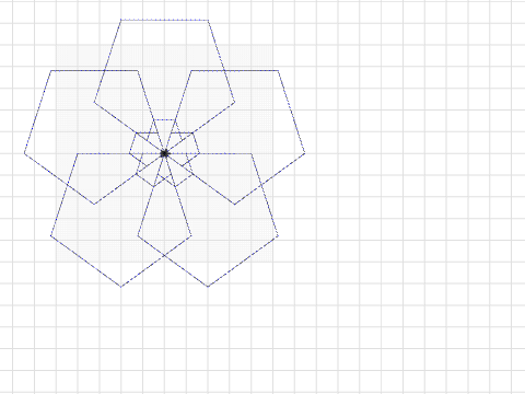 polygon flower