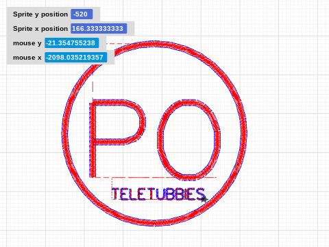 Po from telletubbies coaster 