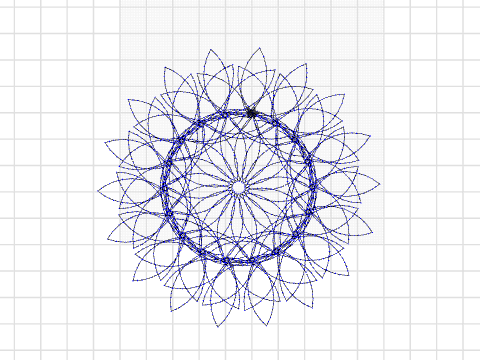 flower stitch pattern