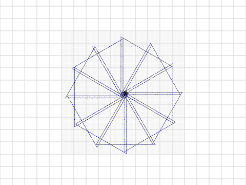 Sechseck Spirale sidcali 22:30